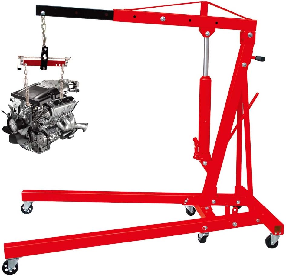 Steel 3 Position Engine Leveler with Adjustable Handle, 3/4 Ton (1,500 lb) Capacity, Pack of 2 W32101