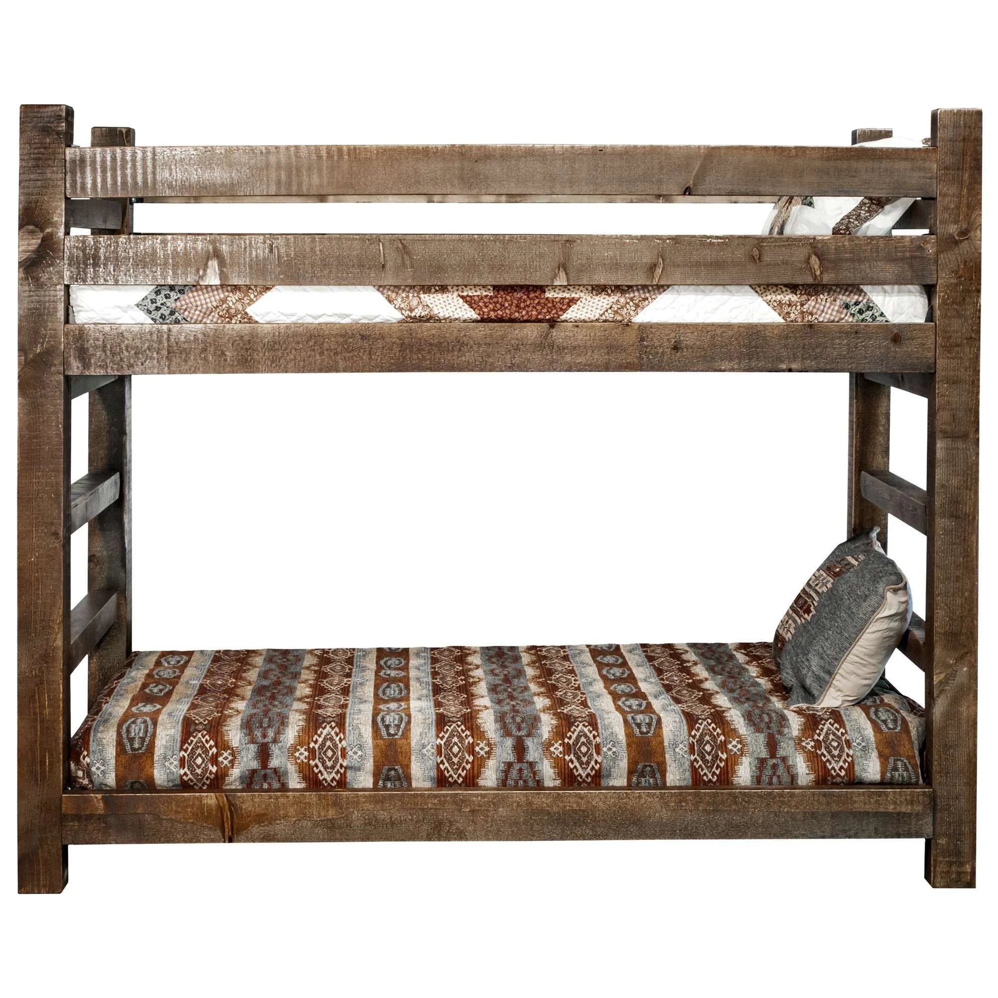 Twin over Twin Bunk Bed T9557