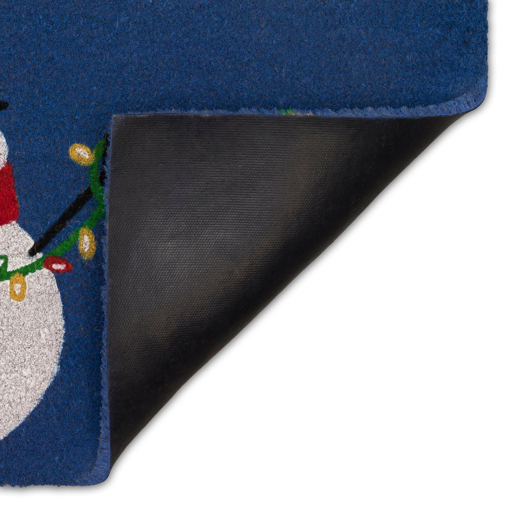 Natura Frosty And Bright Coir Doormat with Non-Slip Backing
