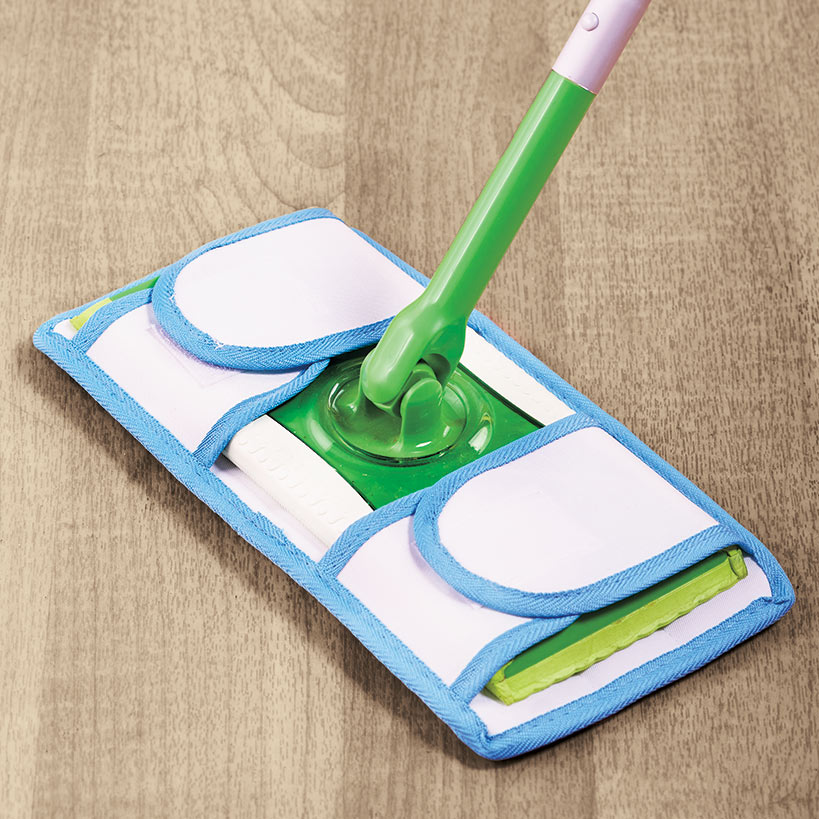 Reusable Microfiber Mop Pad Set of 2 R273