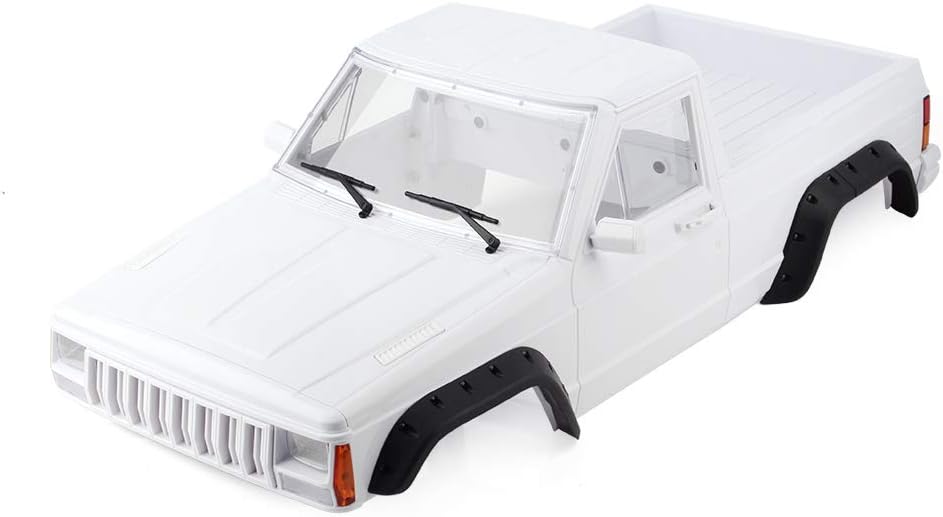 Unpainted 313mm Wheelbase Cherokee Pickup Truck Car Shell Kit for 1/10 RC Crawler E563505
