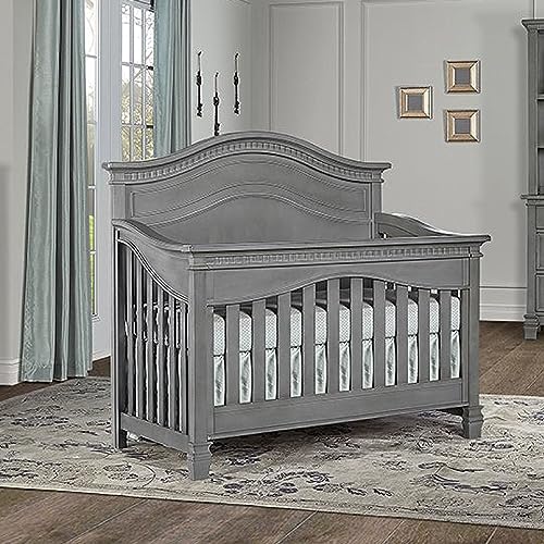 Antique Brown 5 in 1 Convertible Crib I66420