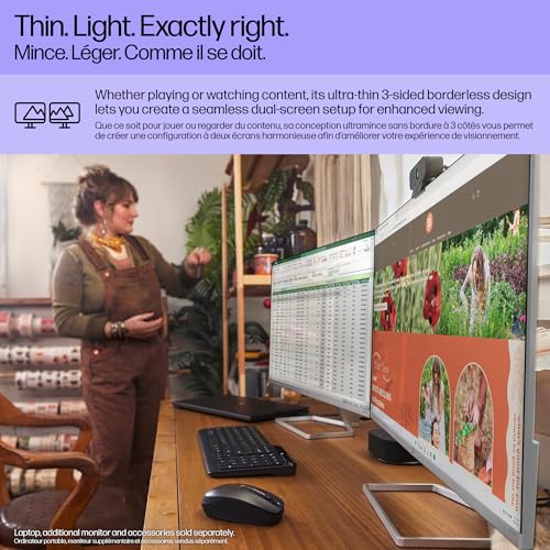 24 inch FHD IPS Monitor, 1920 x 1080, 99% sRGB, 1500:1 contrast ratio, 300 nits F1535