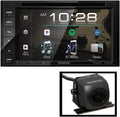 Double DIN Bluetooth Car Stereo Receiver with 6.2" Touchscreen and Rearview Camera R782
