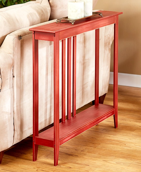 Narrow Wood Console Table N52753