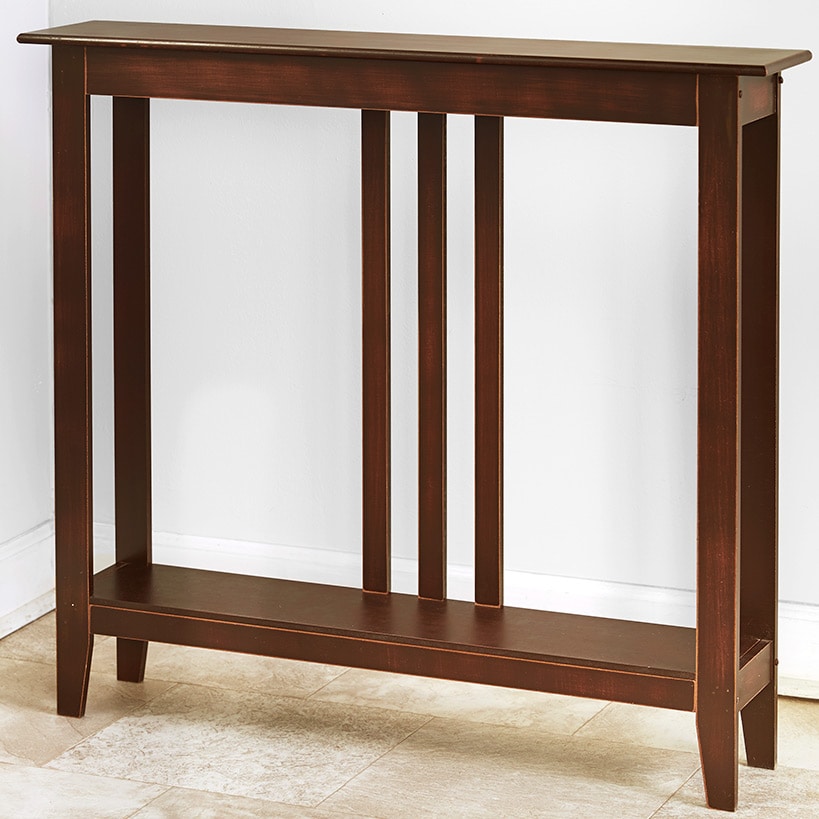 Narrow Wood Console Table N52753