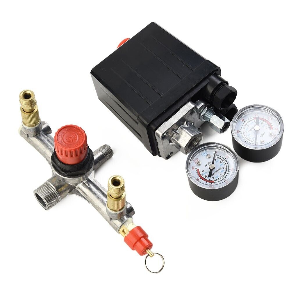Parts Air Compressor Pressure Control Switch Valve Manifold Assembly W56600