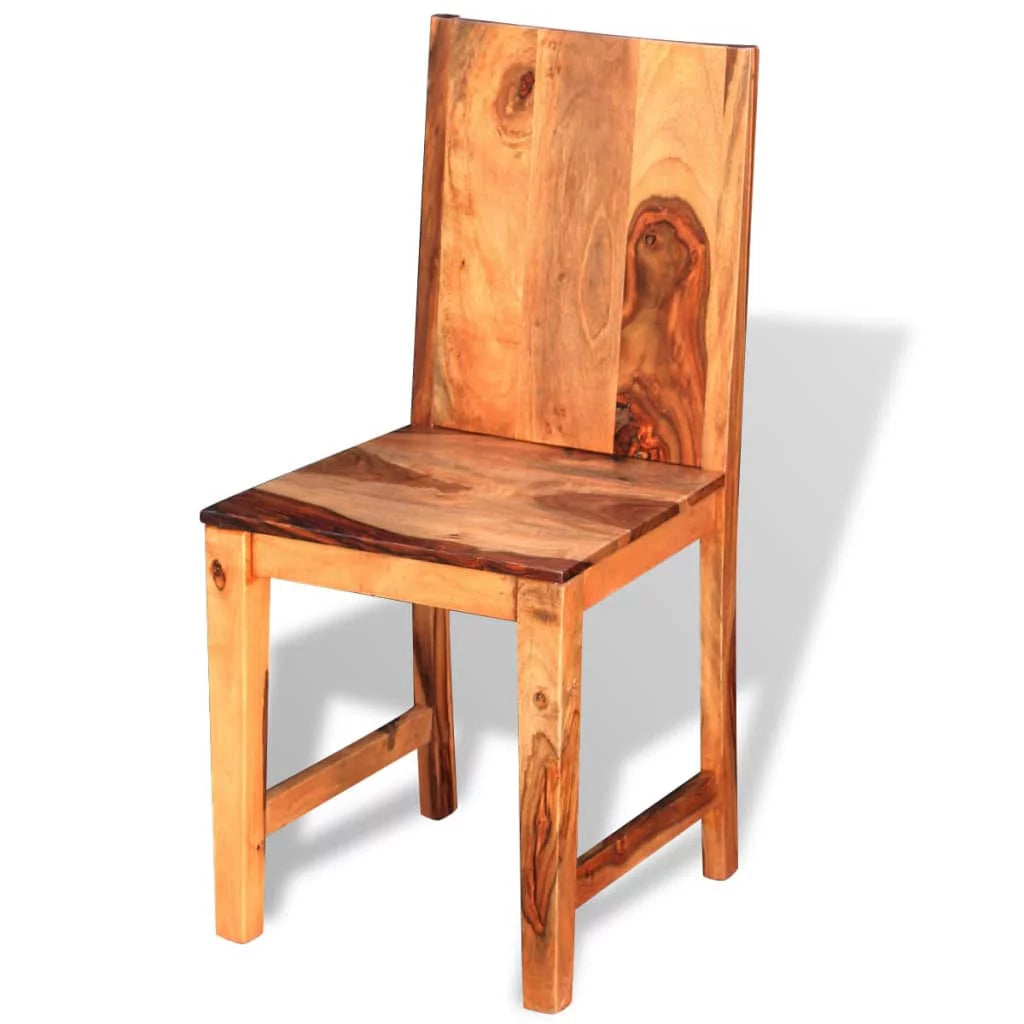 4 pcs Solid Sheesham Wood Dining Chairs A794