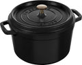 Matte Black Cast Iron Dutch Oven 5-qt Q42929