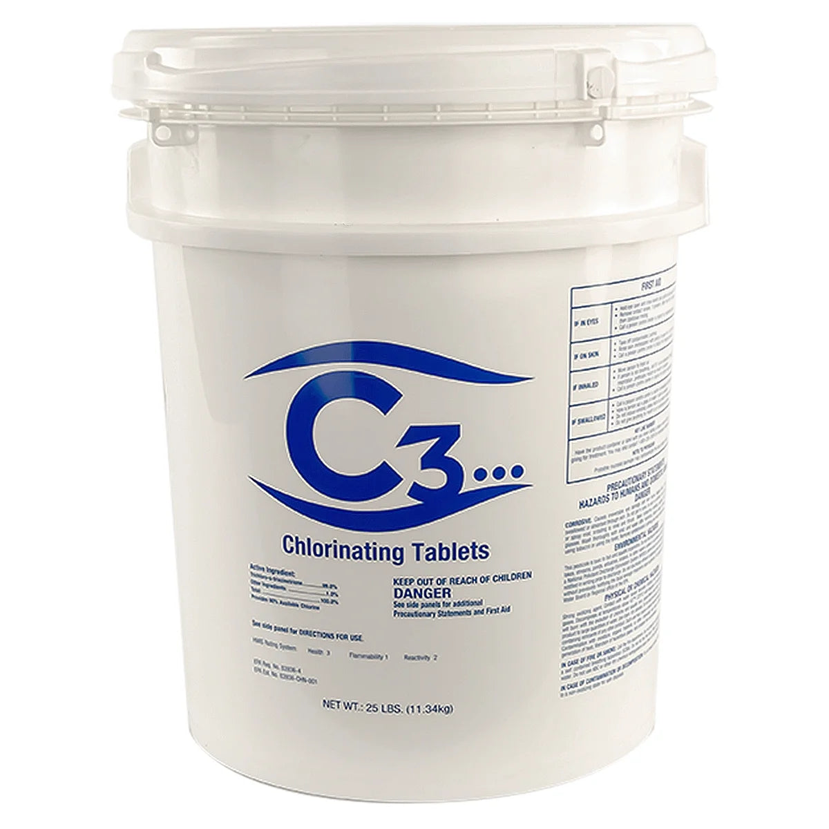 3" Stabilized Chlorinating Tablets, 25 lbs I1703