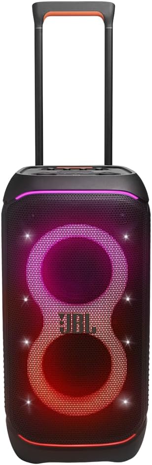 Portable Party Speaker Bundle with Cargo Sleeve (Black) L82331