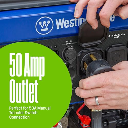 12500 Peak Watt Tri-Fuel Portable Generator L151