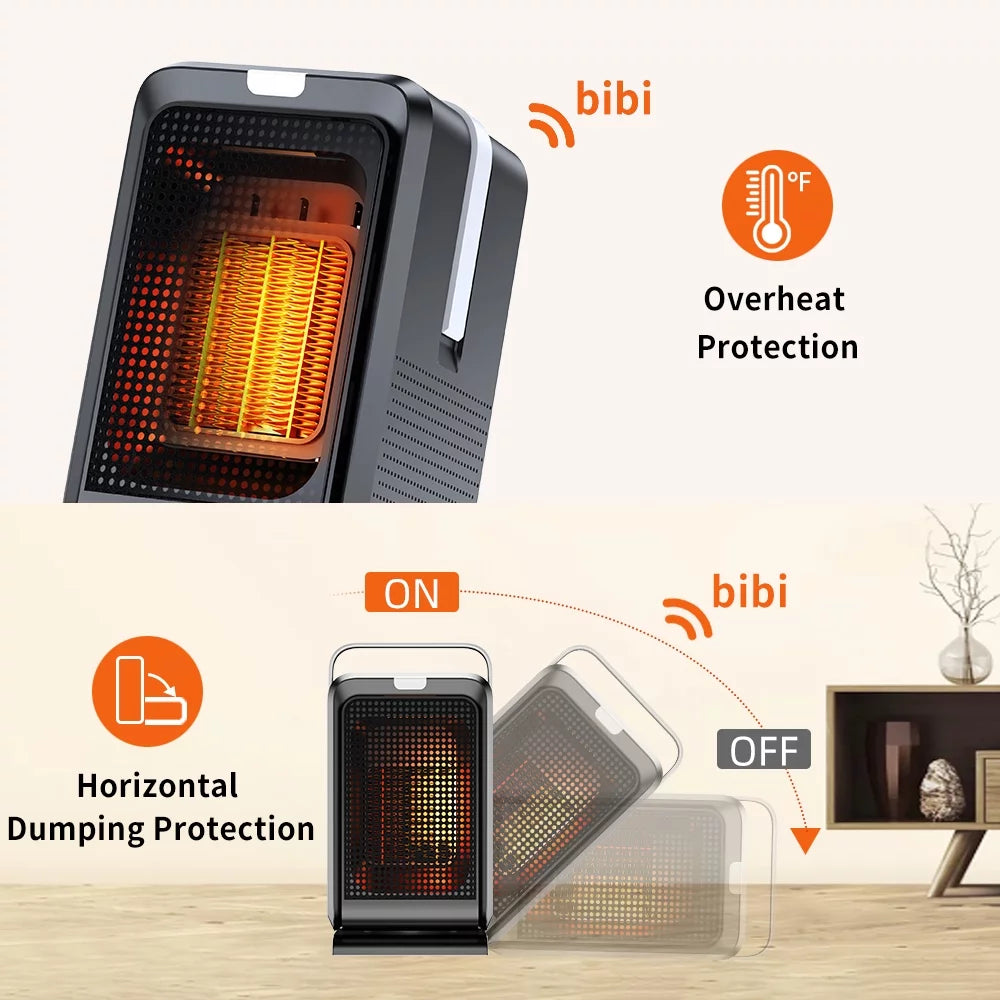 Portable PTC Ceramic Electric Heater V37167