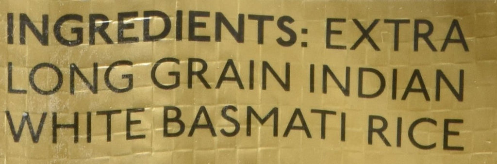 40 Pound Extra Long Grain Basmati Rice S89294