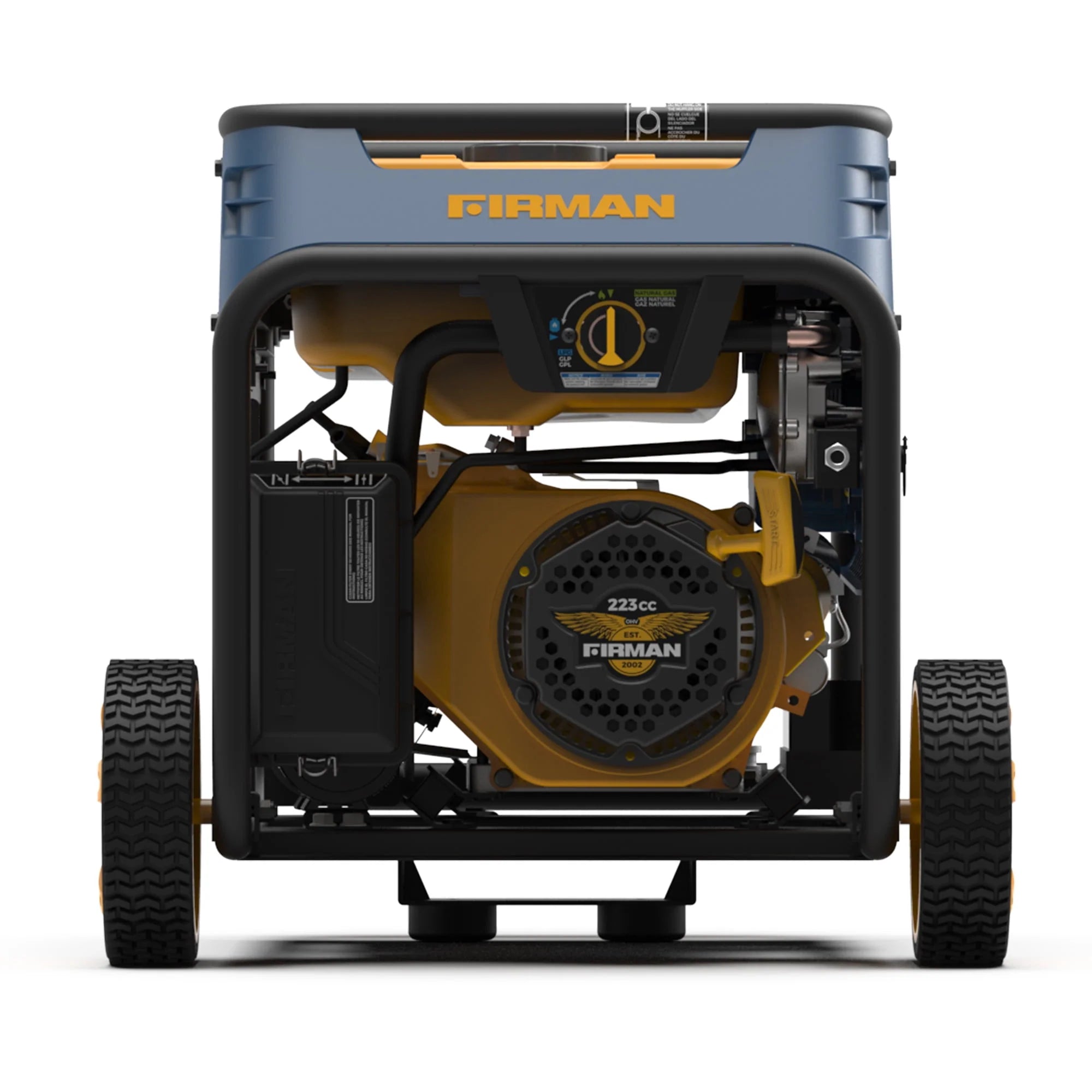 Tri-Fuel 5000/4000 Watts 120/240 Electric Start Portable Generator with CO Alert P5814