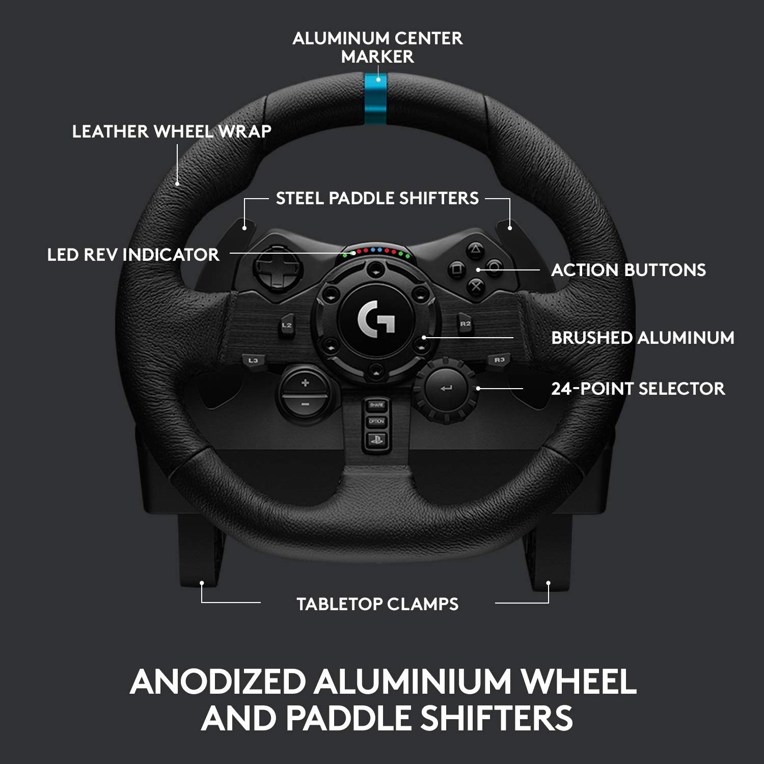 G923 Racing Wheel and Pedals R99762