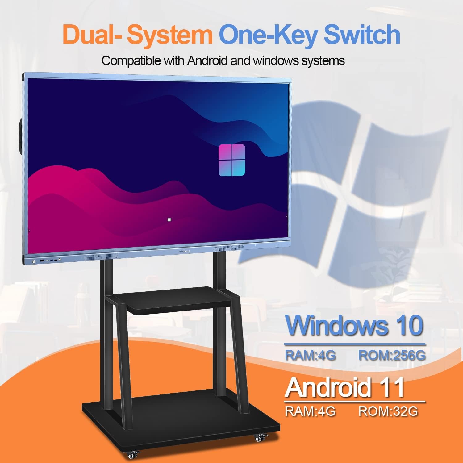 55 Inch 4K UHD Touch Screen Interactive Smart Whiteboard B2395