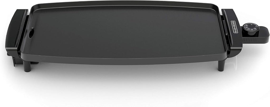Black Electric Griddle with Removable Temperature Probe V544248