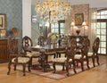 Cherry Double Pedestal Dining Table W388