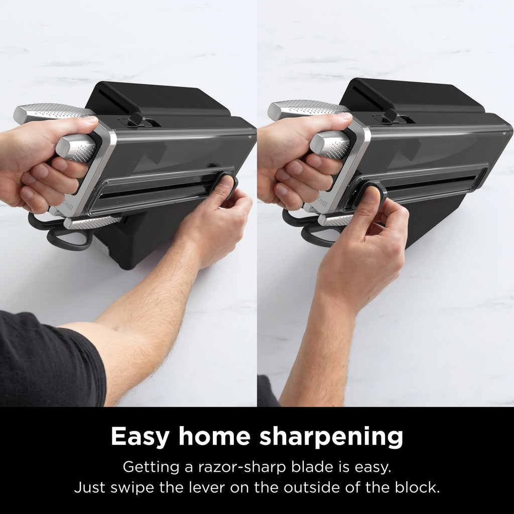 12-Piece Stainless Steel Knife System with Built-in Sharpener V2021