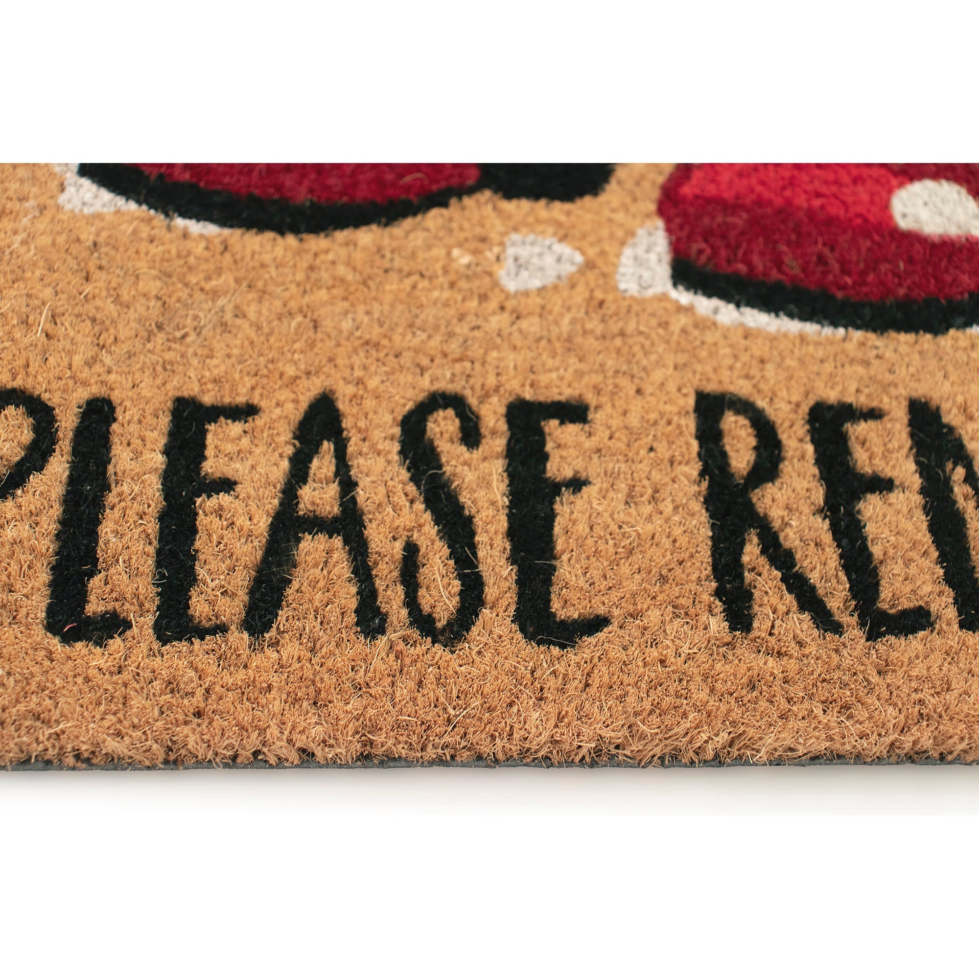 Natura Santa Boots Coir Doormat with Non-Slip Backing