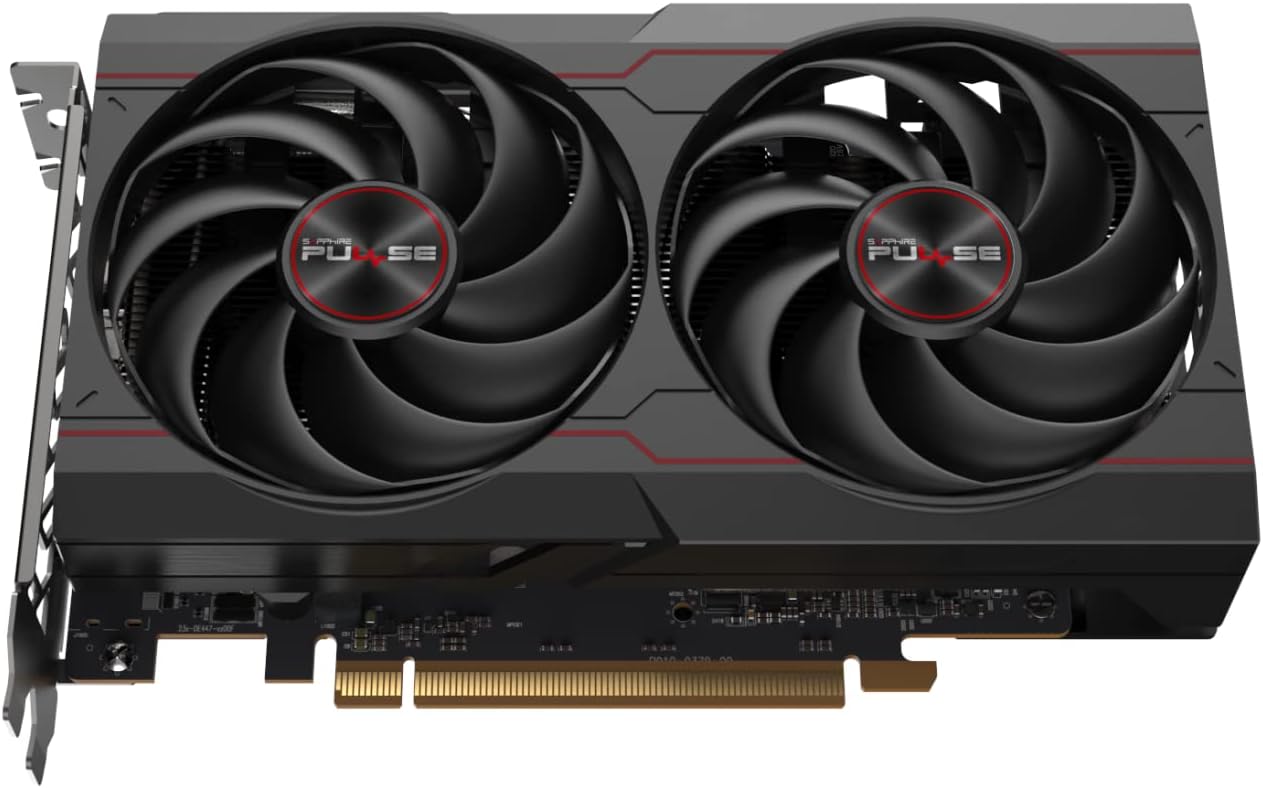 Black 8GB GDDR6 Gaming Graphics Card L95743