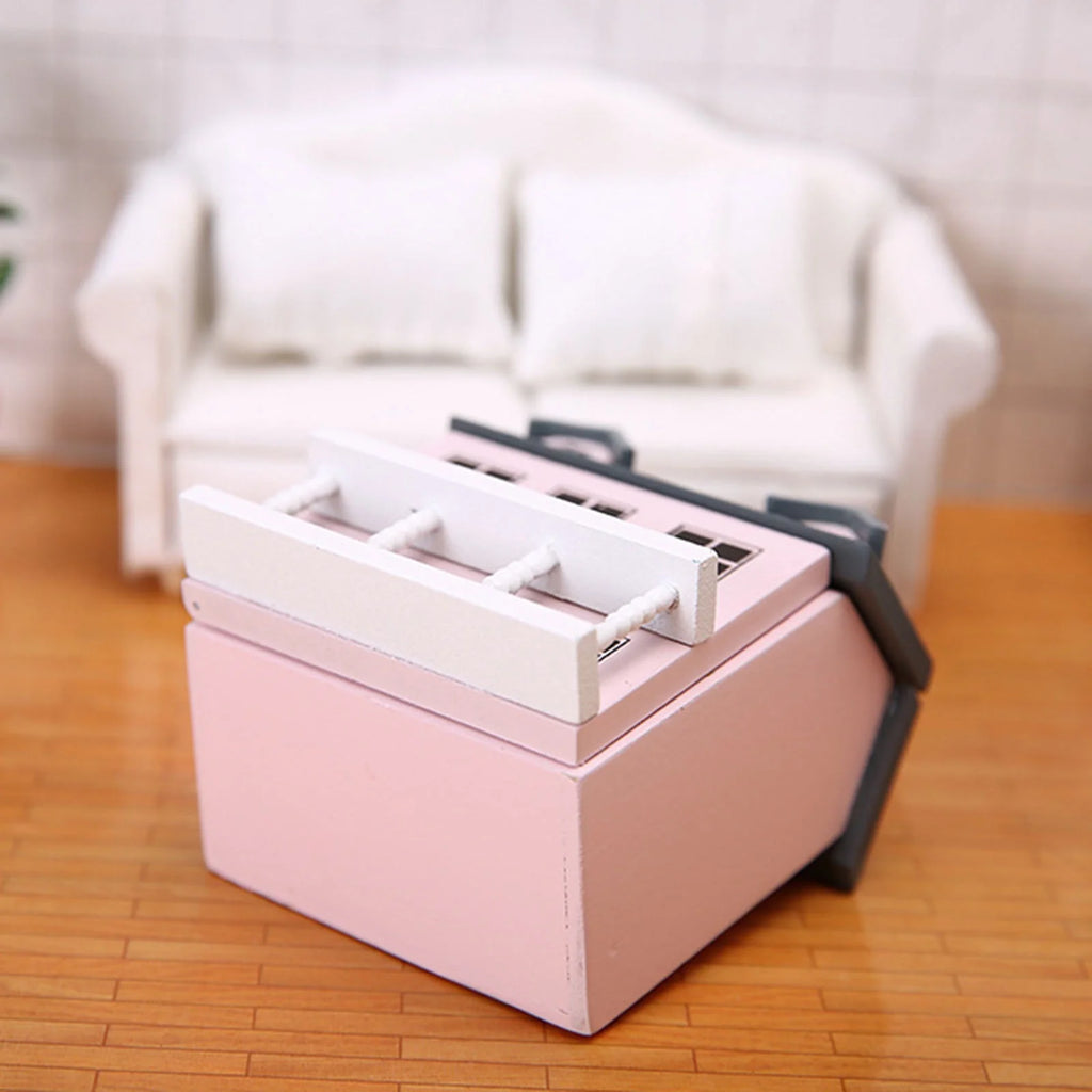 Miniature Villa Dollhouse with Kitchen Furniture Toy L15236
