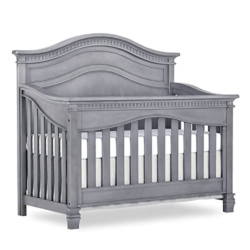 Antique Brown 5 in 1 Convertible Crib I66420