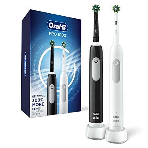 Black and White Electric Toothbrush, 2 Count W923403
