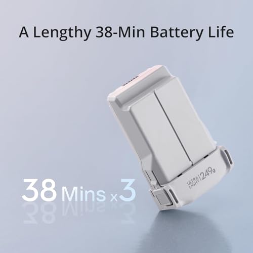 Lightweight Mini Camera Drone with 4K HDR Video, 3 Batteries N109419