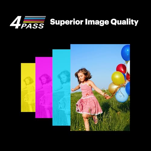 White 2.1x3.4 inches Portable Photo Printer with 38 Sheets U712298