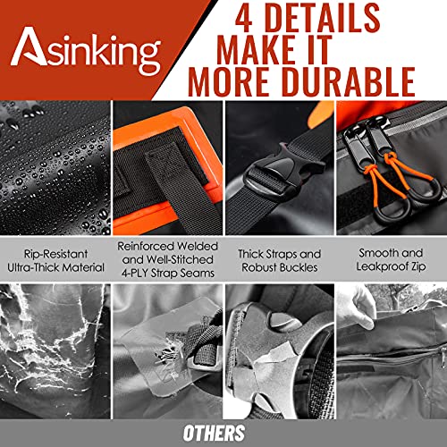 21 Cubic Feet Waterproof 840D Car Roof Bag with Anti-Slip Mat Z6665