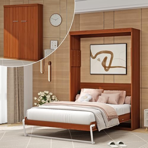 Full Brown Murphy Bed Q54502