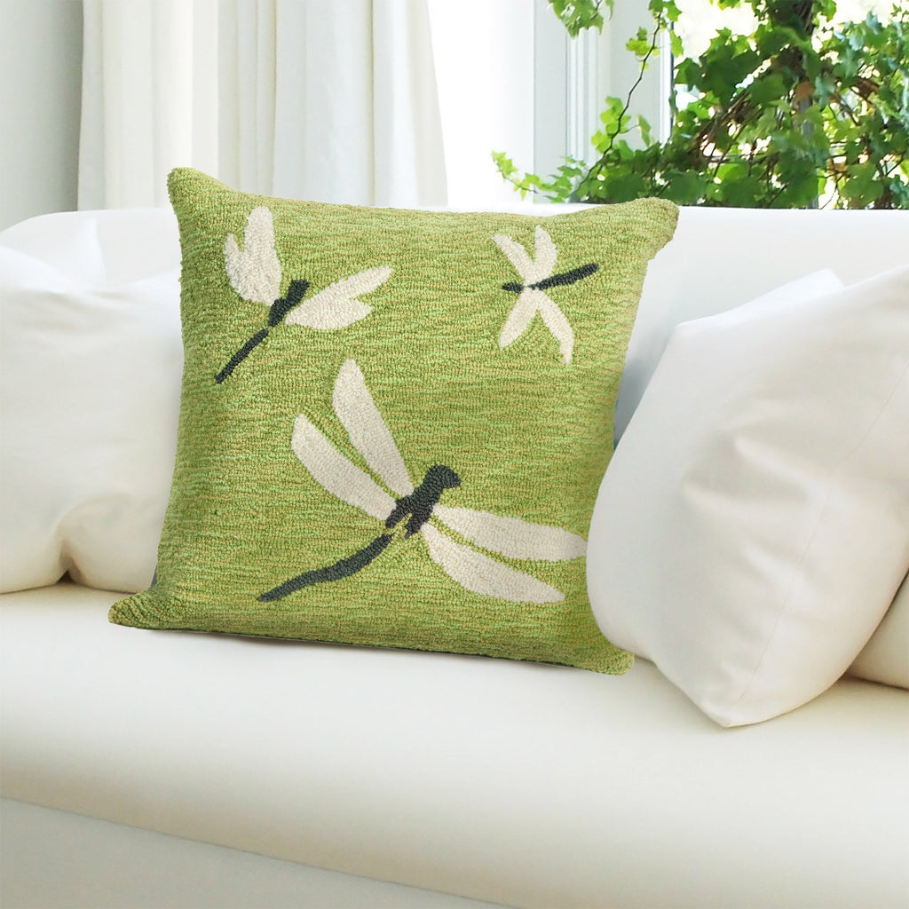 Frontporch Dragonfly Indoor Outdoor Throw Pillow