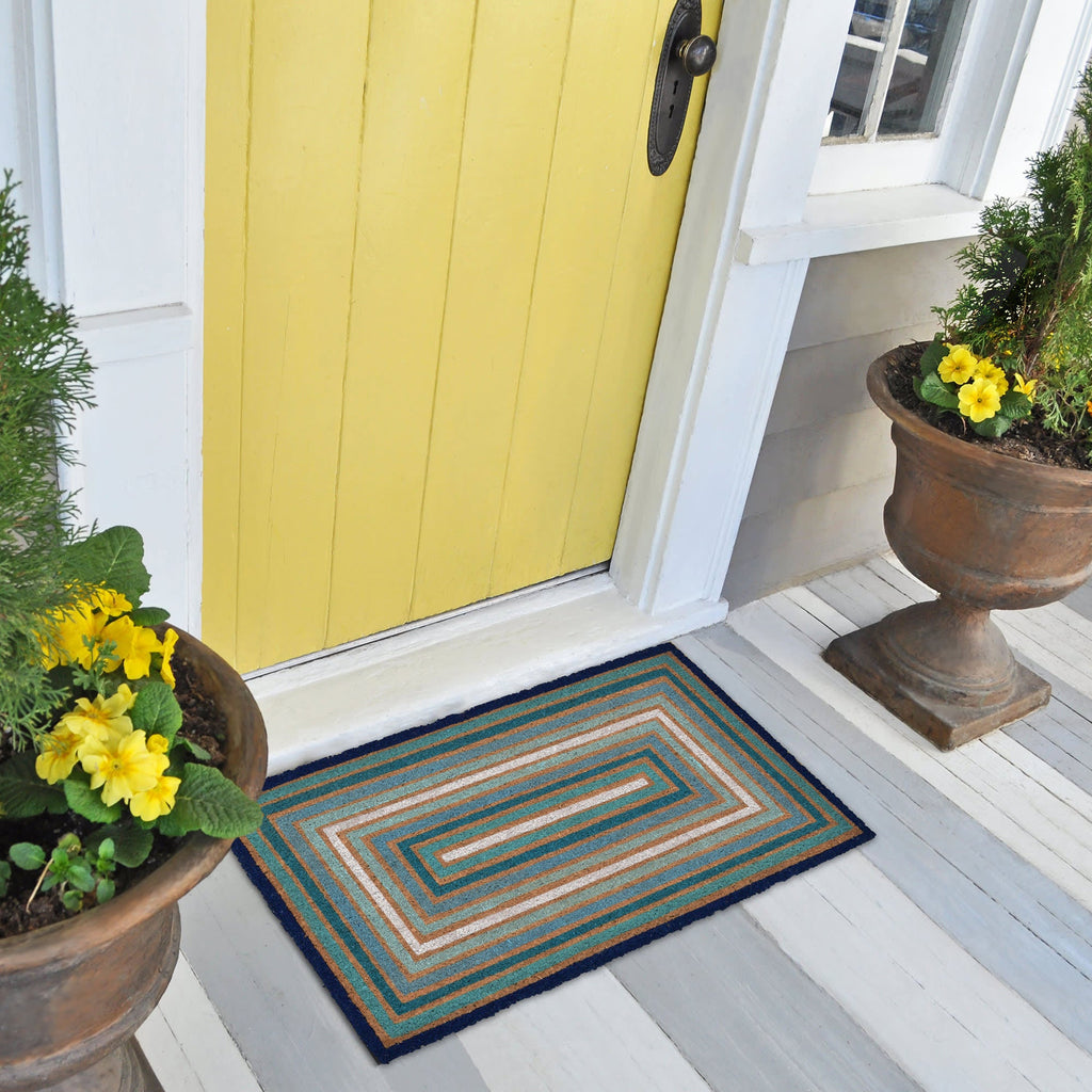Natura Boxes Coir Doormat with Non-Skid Backing