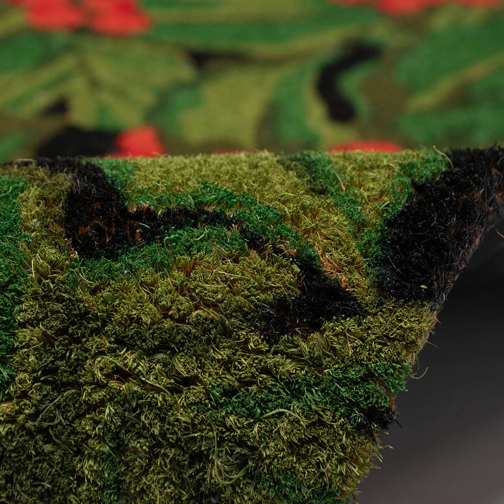 Natura Hollyberries Coir Doormat with Non-Slip Backing