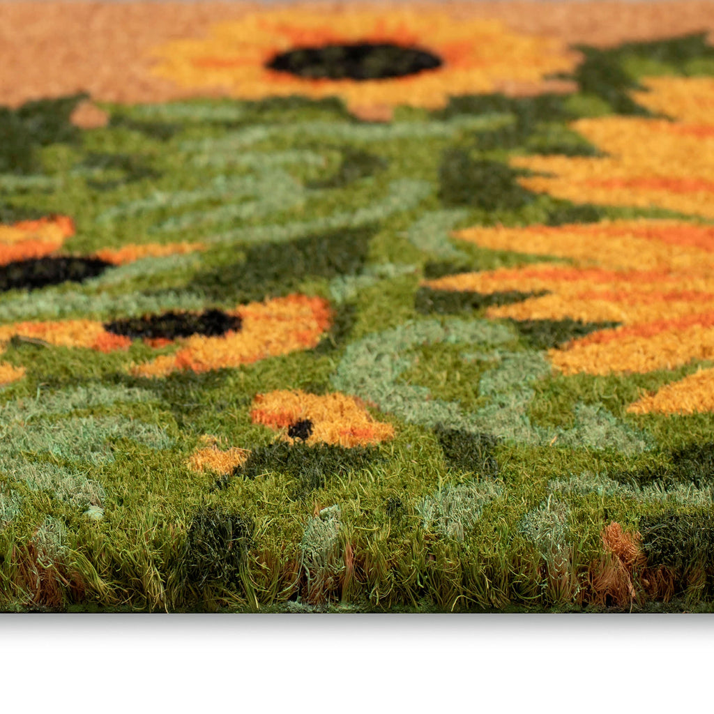 Natura Sunny Day Coir Doormat with Non-Slip Backing