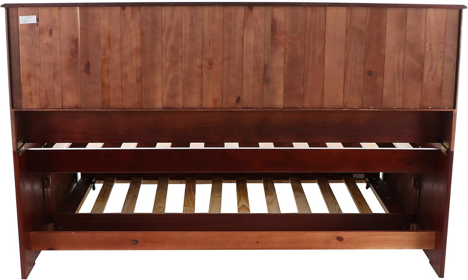 Full Bookcase Daybed with 3 Drawers & Trundle Merlot H46249