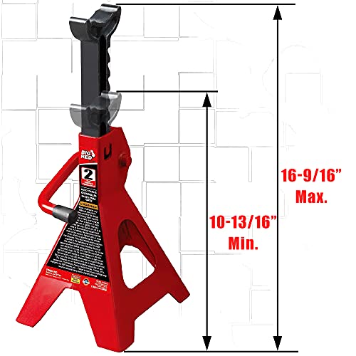 2 Ton Hydraulic Trolley Floor Jack with 2 Jack Stands V631