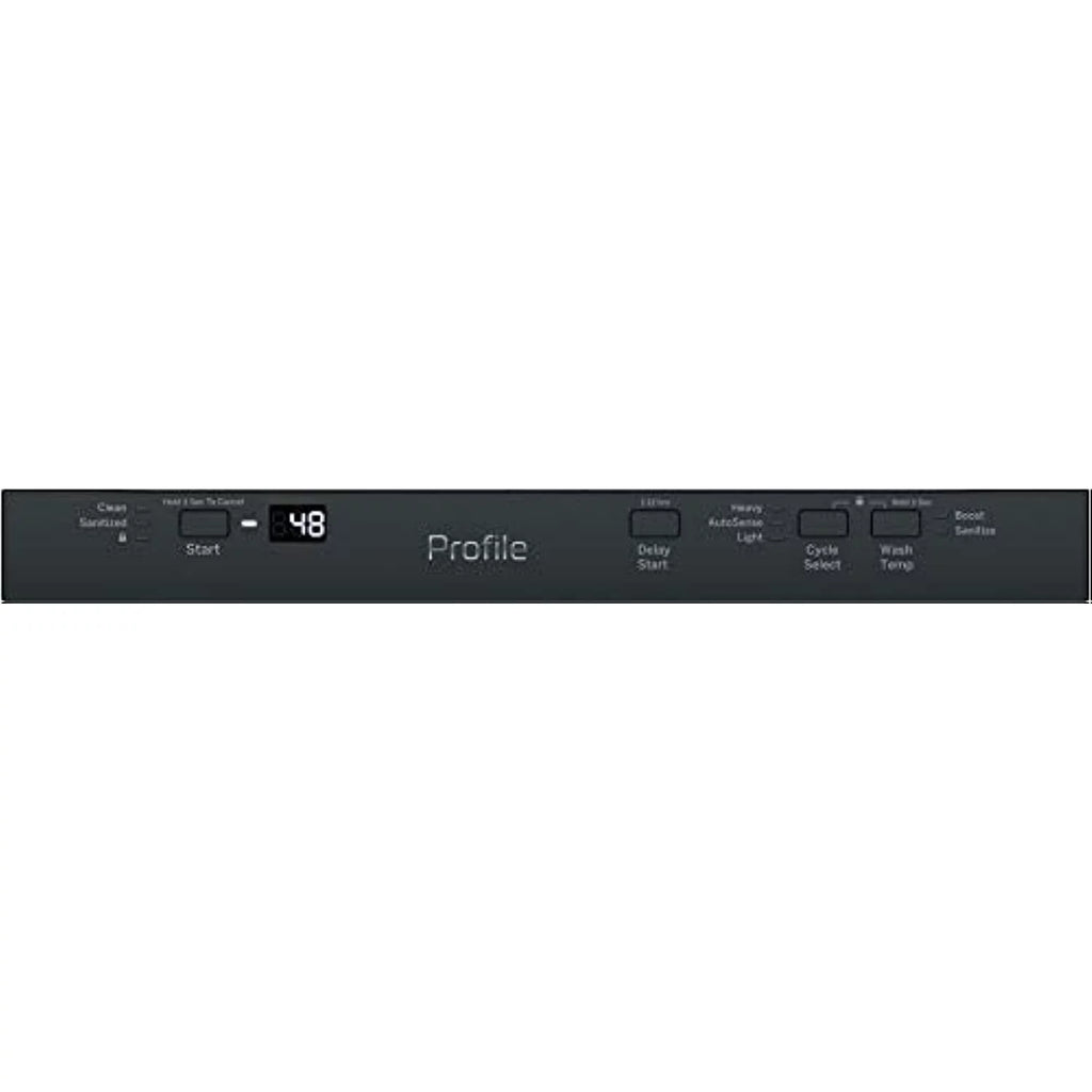 Black 18 Inch Built In Fully Integrated Dishwasher H625