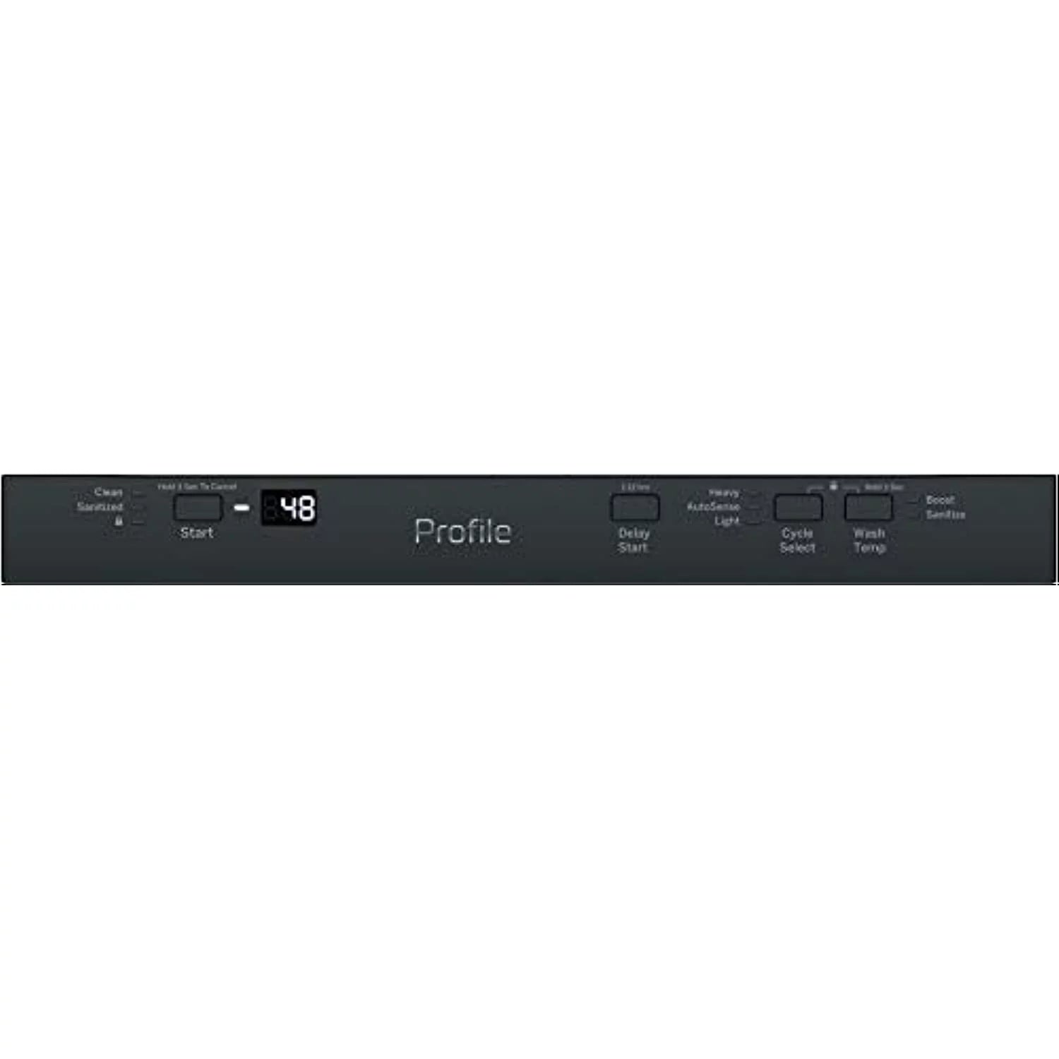 Black 18 Inch Built In Fully Integrated Dishwasher H625