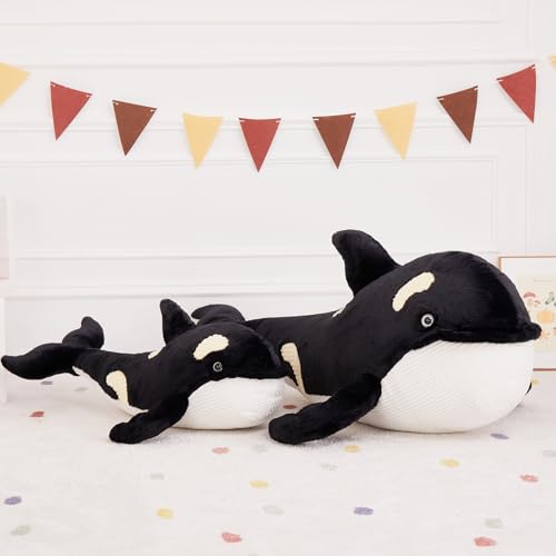 31.5Inch Orca Stuffed Animal Plush Soft Killer Whale M19850