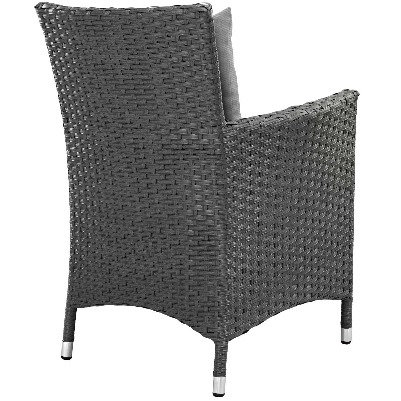 9 Piece Outdoor Patio Dining Set in Canvas Gray R30065