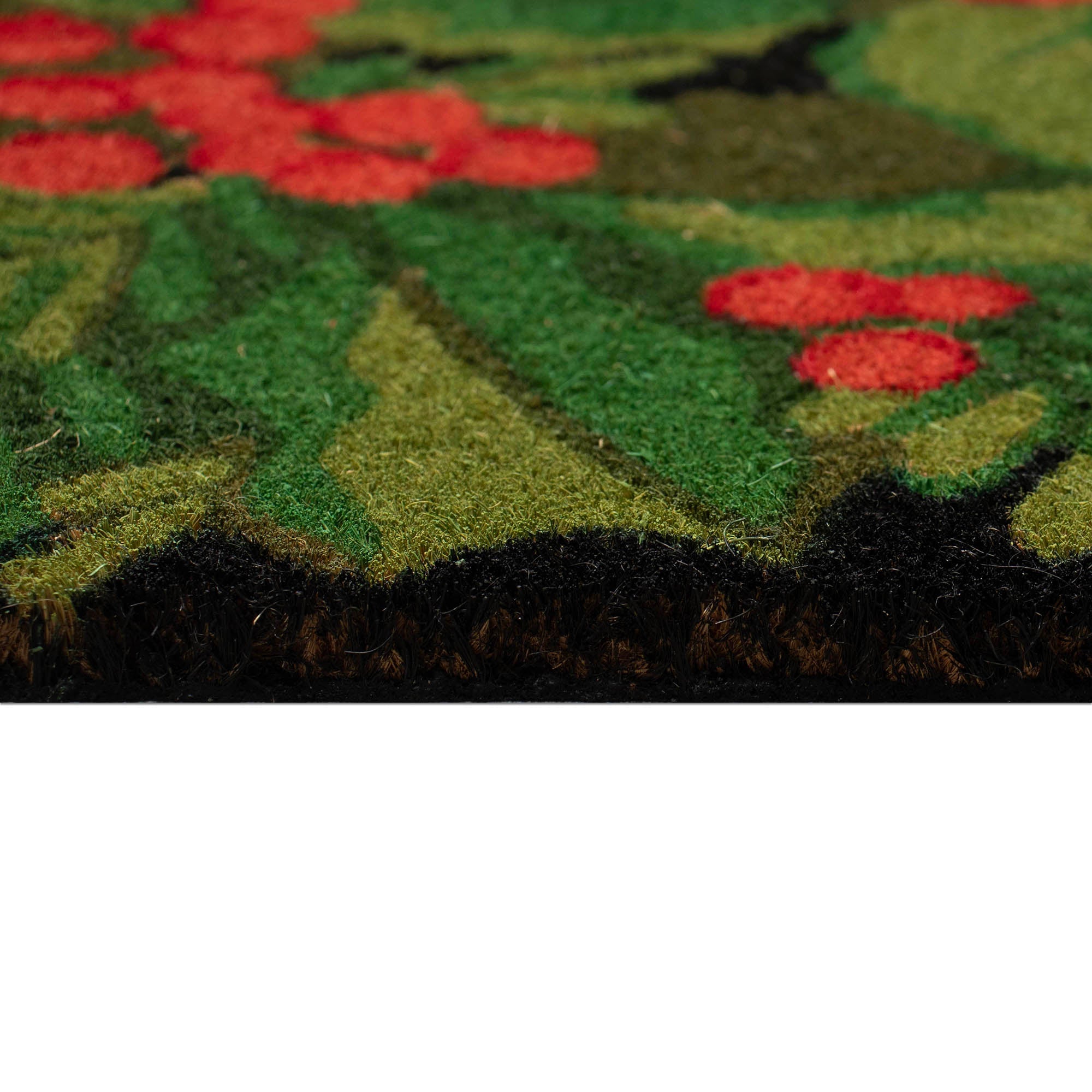 Natura Hollyberries Coir Doormat with Non-Slip Backing