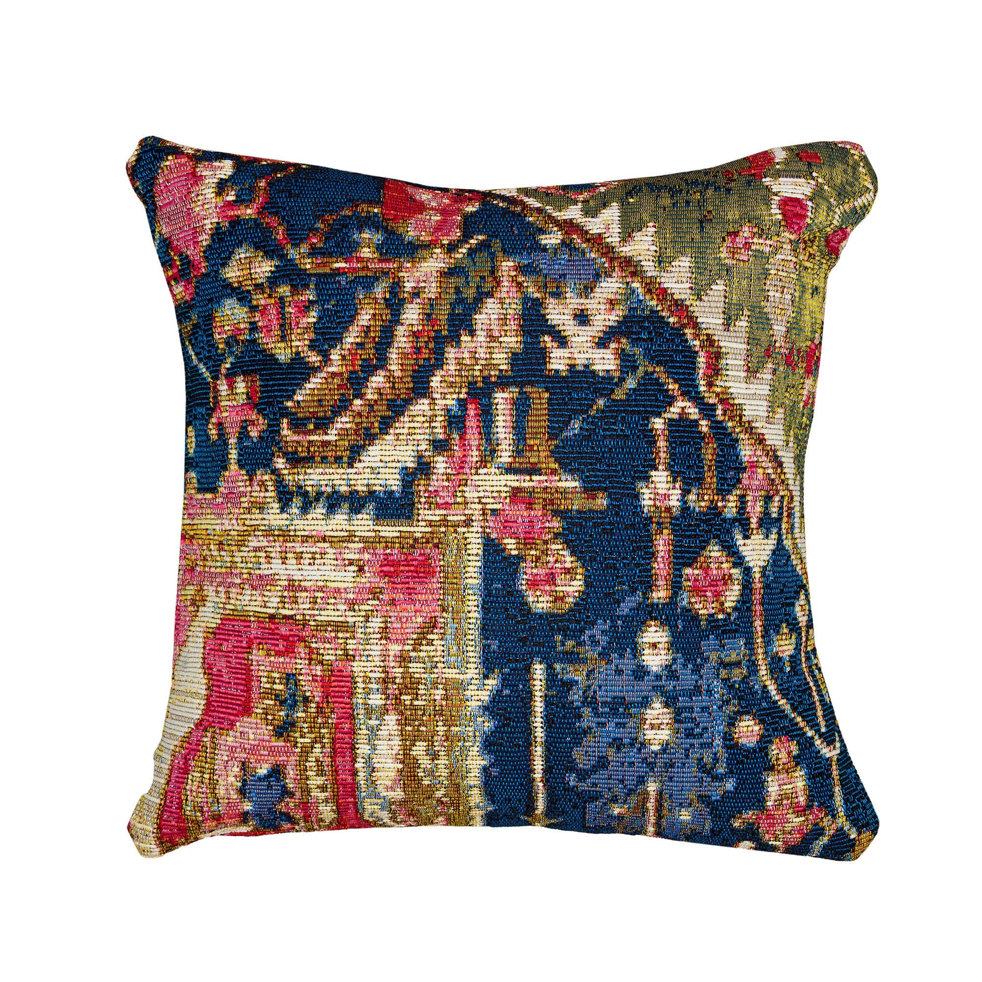 Marina Heriz Indoor Outdoor Throw Pillow