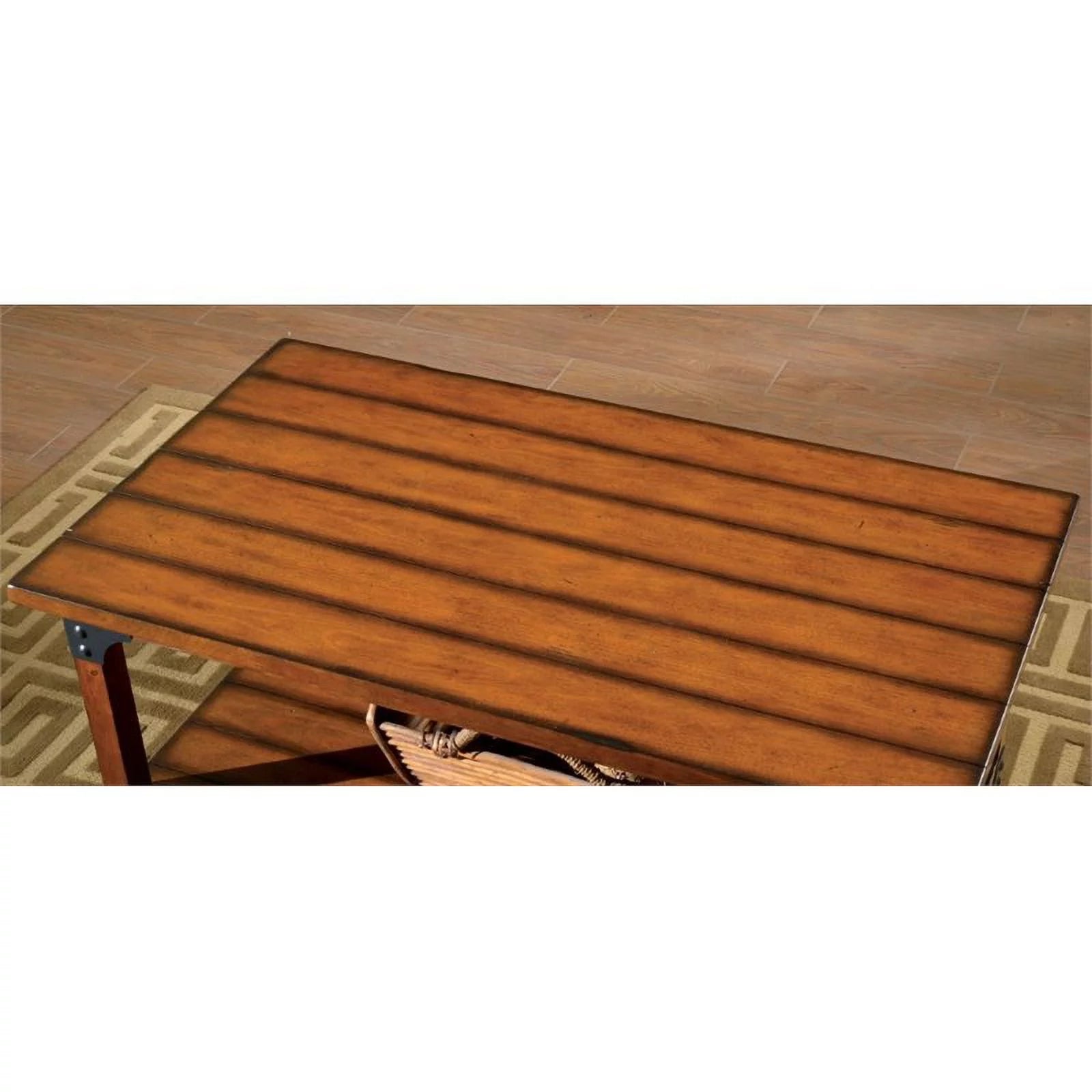 3 Piece Coffee Table Set in Antique Oak R12589
