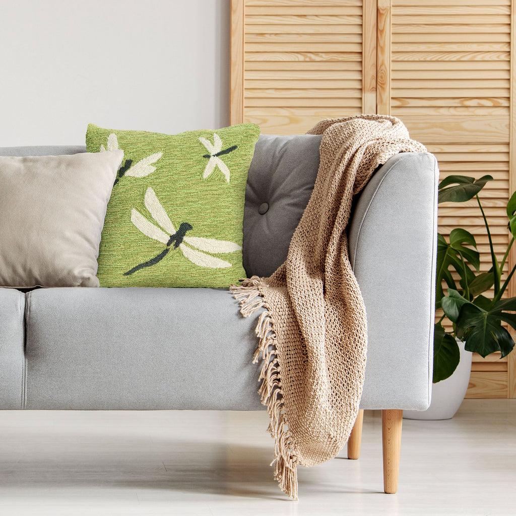 Frontporch Dragonfly Indoor Outdoor Throw Pillow