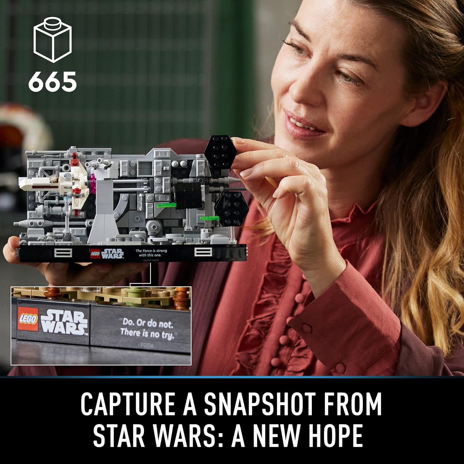 LEGO Star Wars Death Star Trench Run Diorama X433