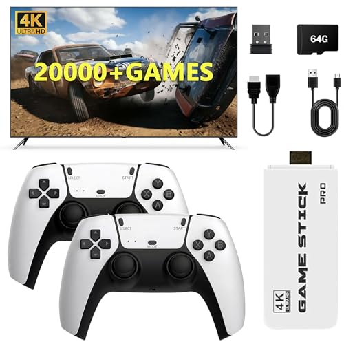 Retro Gaming Console with 20,000 Games and 2 Wireless Controllers T962