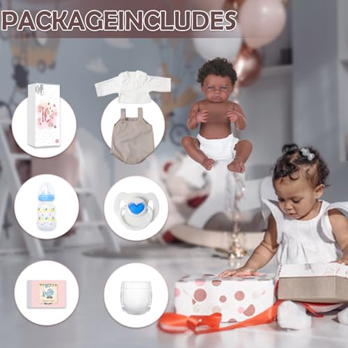20 Inch African American Reborn Baby Doll N286324